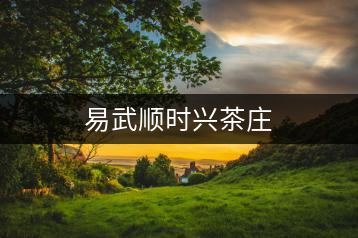 易武順時(shí)興茶莊