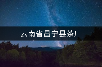 云南省昌寧縣茶廠