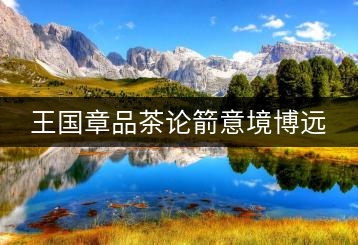 王國章品茶論箭意境博遠