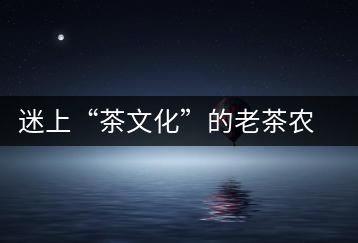 迷上“茶文化”的老茶農(nóng)傅如清