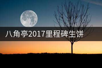 八角亭2017里程碑生餅，擁抱半個(gè)世紀(jì)的情懷