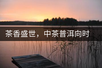茶香盛世，中茶普洱向時(shí)代獻(xiàn)禮
