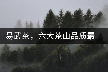 易武茶，六大茶山品質(zhì)最優(yōu)