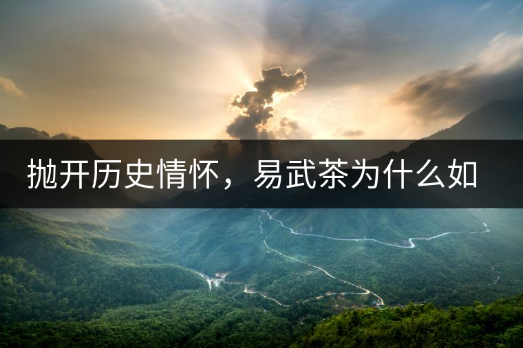 拋開歷史情懷，易武茶為什么如此受歡迎？