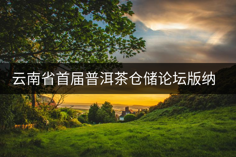 云南省首屆普洱茶倉儲論壇版納開講 各地可先制訂普洱茶倉儲地方標(biāo)準(zhǔn) 云南省首屆普洱茶倉儲論壇版納開講 各地可先制訂普洱茶倉儲地方標(biāo)準(zhǔn)