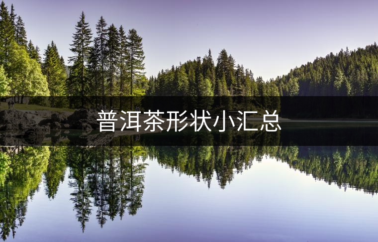 普洱茶形狀小匯總 普洱茶形狀小匯總
