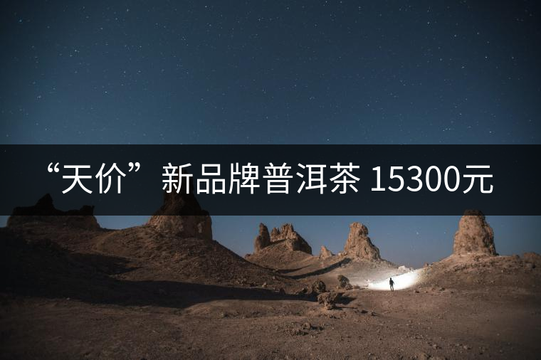 “天價”新品牌普洱茶 15300元/餅！