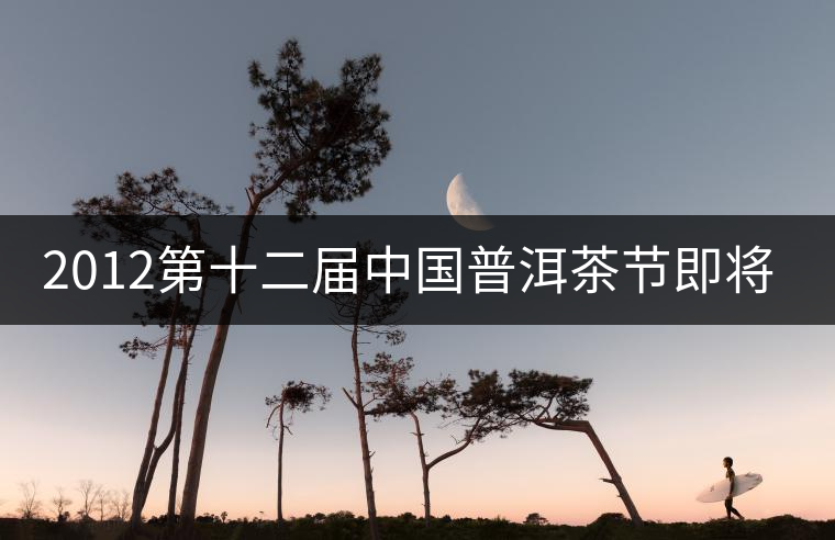 2012第十二屆中國(guó)普洱茶節(jié)即將在京舉行