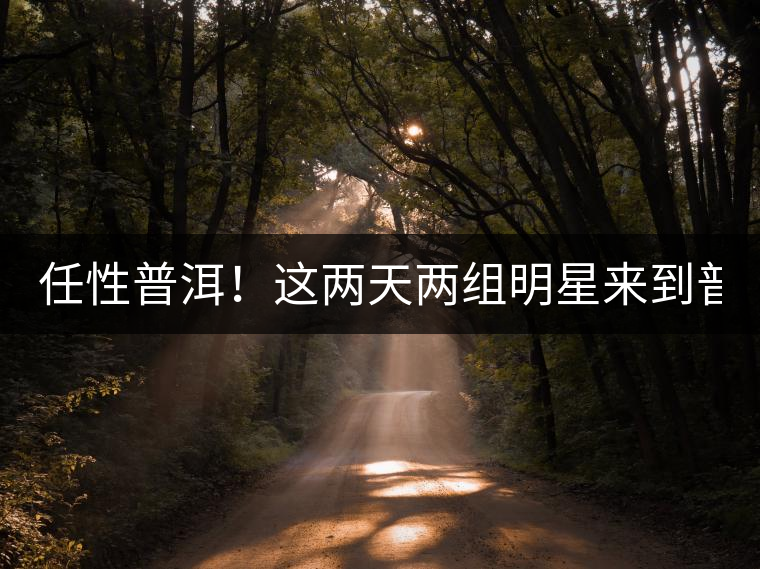 任性普洱！這兩天兩組明星來(lái)到普洱！