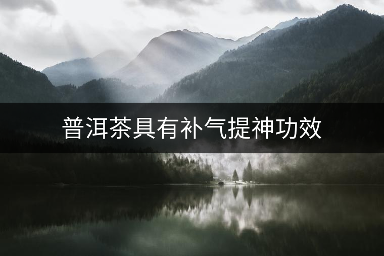 普洱茶具有補氣提神功效 普洱茶具有補氣提神功效