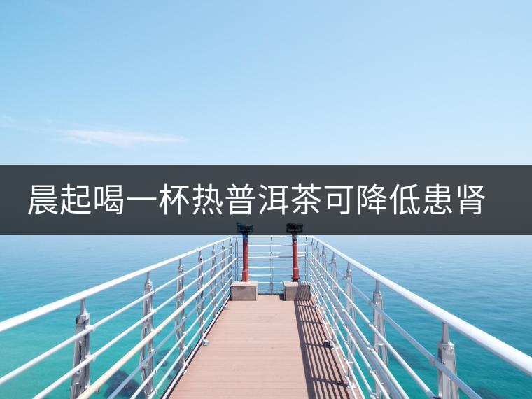 晨起喝一杯熱普洱茶可降低患腎癌幾率