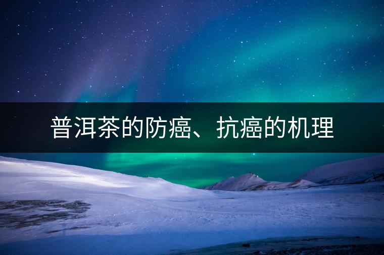 普洱茶的防癌、抗癌的機(jī)理