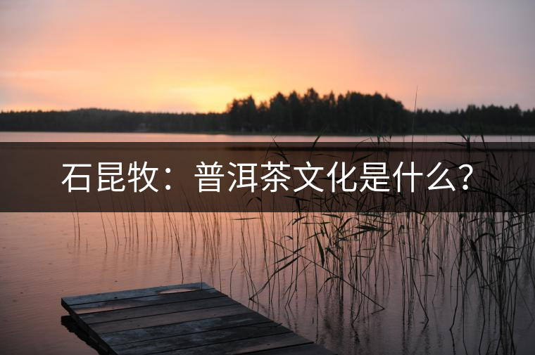 石昆牧：普洱茶文化是什么？