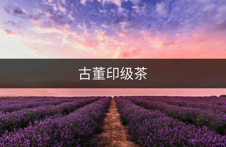 古董印級(jí)茶