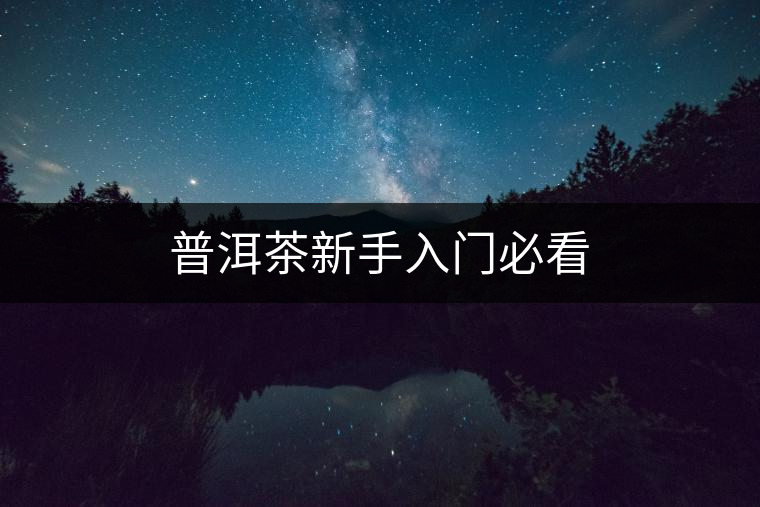 普洱茶新手入門必看 普洱茶新手入門必看