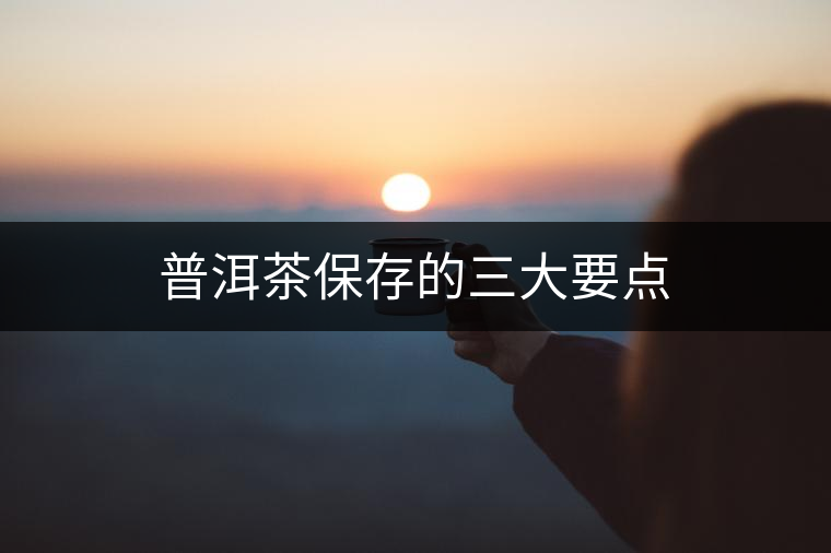 普洱茶保存的三大要點(diǎn) 普洱茶保存的三大要點(diǎn)