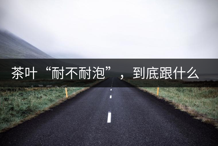 茶葉“耐不耐泡”，到底跟什么有關(guān)？