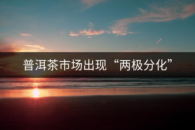 普洱茶市場(chǎng)出現(xiàn)“兩極分化” 普洱茶市場(chǎng)出現(xiàn)“兩極分化”