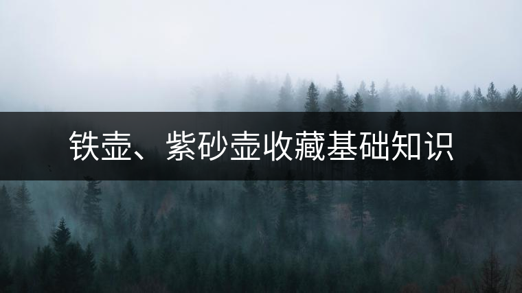 鐵壺、紫砂壺收藏基礎(chǔ)知識 鐵壺、紫砂壺收藏基礎(chǔ)知識