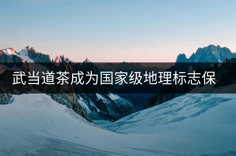 武當?shù)啦璩蔀閲壹壍乩順酥颈Wo產(chǎn)品 武當?shù)啦璩蔀閲壹壍乩順酥颈Wo產(chǎn)品