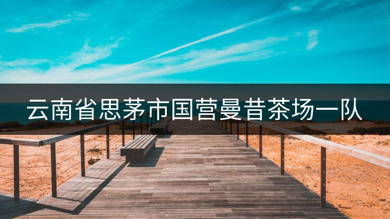 云南省思茅市國(guó)營(yíng)曼昔茶場(chǎng)一隊(duì) 云南省思茅市國(guó)營(yíng)曼昔茶場(chǎng)一隊(duì)