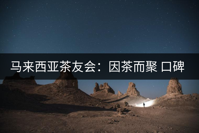 馬來西亞茶友會:因茶而聚 口碑是品牌最好的詮釋 馬來西亞茶友會:因茶而聚 口碑是品牌最好的詮釋