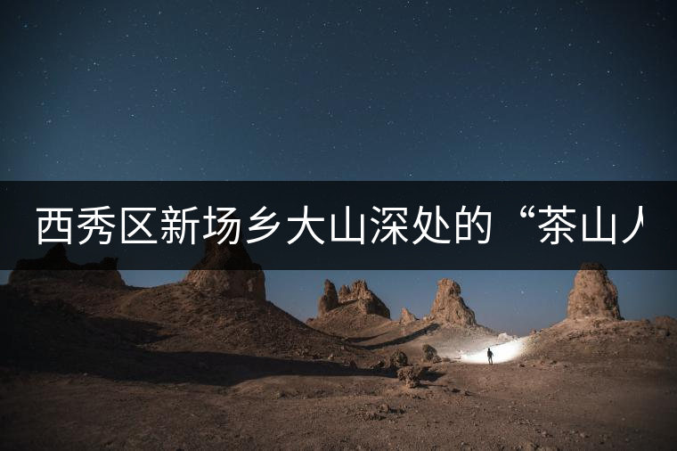 西秀區(qū)新場(chǎng)鄉(xiāng)大山深處的“茶山人家”