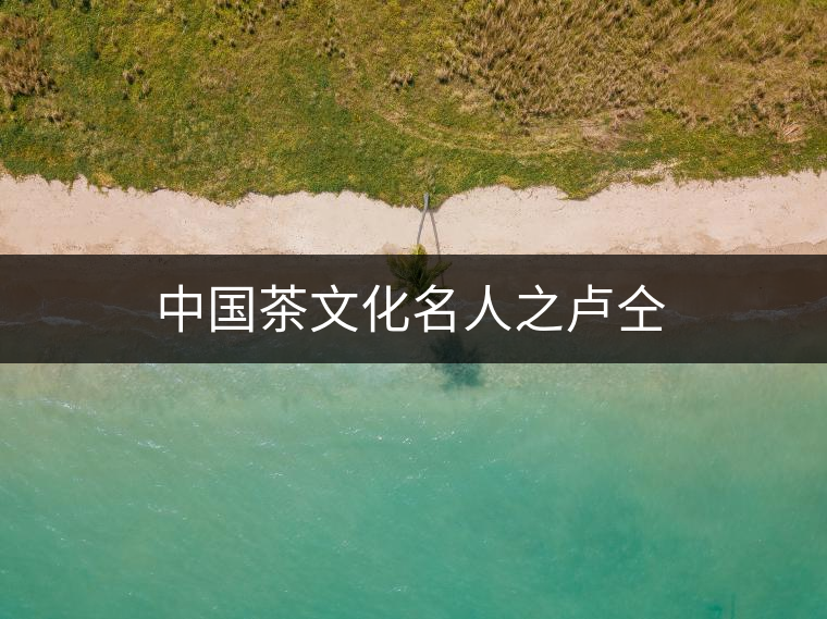 中國(guó)茶文化名人之盧仝 中國(guó)茶文化名人之盧仝