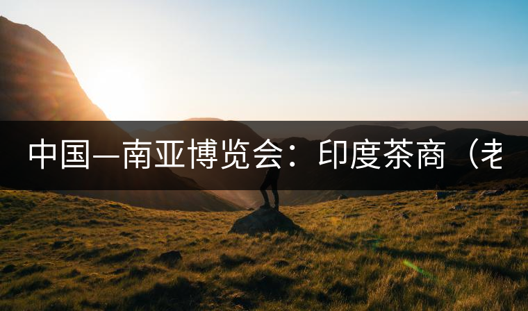 中國—南亞博覽會:印度茶商(老羅)暢談茶葉生意經(圖) 中國—南亞博覽會:印度茶商(老羅)暢談茶葉生意經(圖)