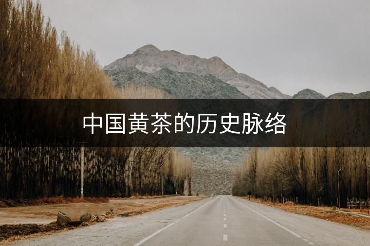 中國黃茶的歷史脈絡