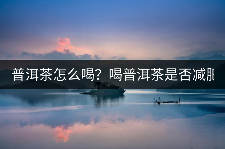 普洱茶怎么喝？喝普洱茶是否減肥？