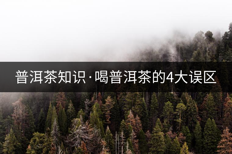 普洱茶知識(shí)·喝普洱茶的4大誤區(qū) 普洱茶知識(shí)·喝普洱茶的4大誤區(qū)