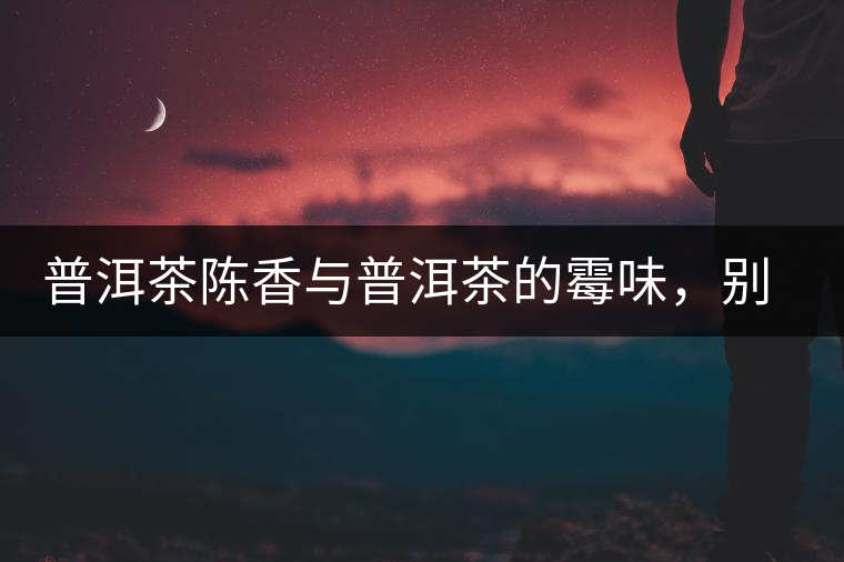 普洱茶陳香與普洱茶的霉味，別把它們給搞混了