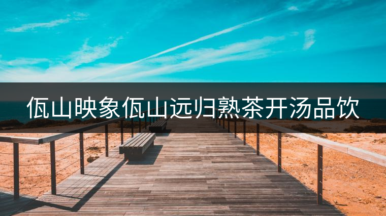 佤山映象佤山遠(yuǎn)歸熟茶開湯品飲 佤山映象佤山遠(yuǎn)歸熟茶開湯品飲