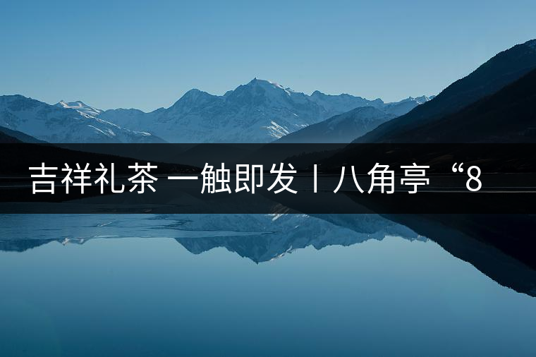吉祥禮茶 一觸即發(fā)〡八角亭“8號(hào)茶磚”厚重上市