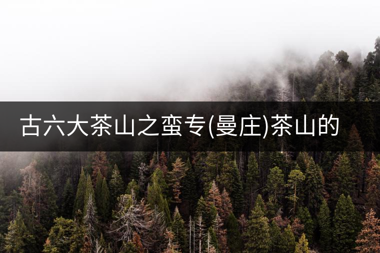 古六大茶山之蠻專(曼莊)茶山的地理淵源 古六大茶山之蠻專(曼莊)茶山的地理淵源