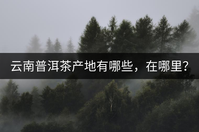 云南普洱茶產(chǎn)地有哪些，在哪里？