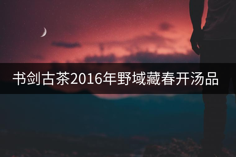 書劍古茶2016年野域藏春開湯品鑒！