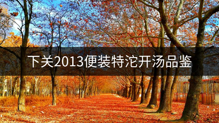 下關2013便裝特沱開湯品鑒 下關2013便裝特沱開湯品鑒