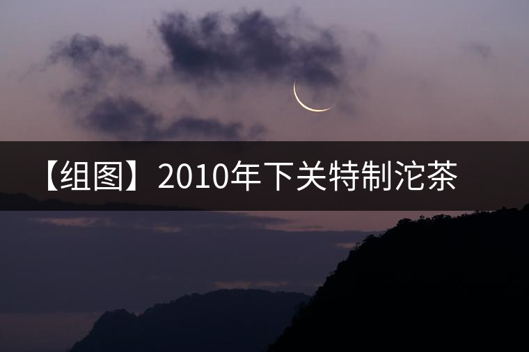 【組圖】2010年下關特制沱茶開湯