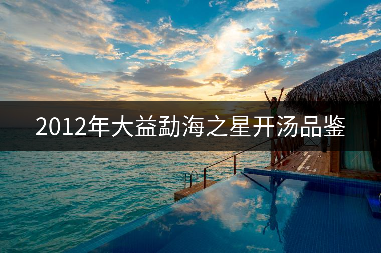 2012年大益勐海之星開湯品鑒 2012年大益勐海之星開湯品鑒