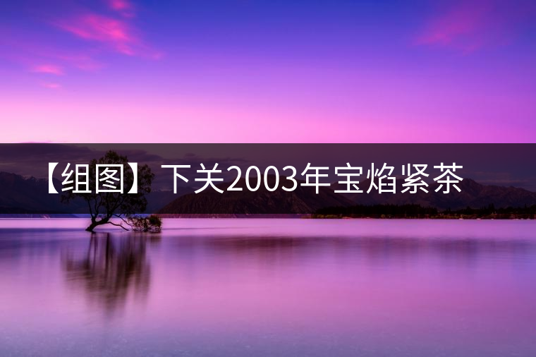 【組圖】下關(guān)2003年寶焰緊茶開湯 【組圖】下關(guān)2003年寶焰緊茶開湯