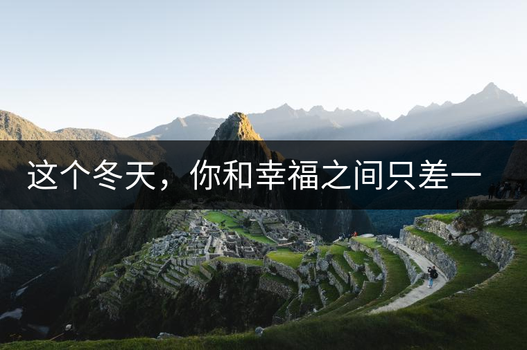 這個冬天，你和幸福之間只差一杯熟茶