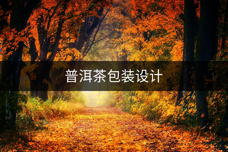 普洱茶包裝設計 普洱茶包裝設計