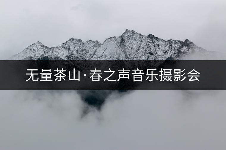 無(wú)量茶山·春之聲音樂(lè)攝影會(huì) 無(wú)量茶山·春之聲音樂(lè)攝影會(huì)