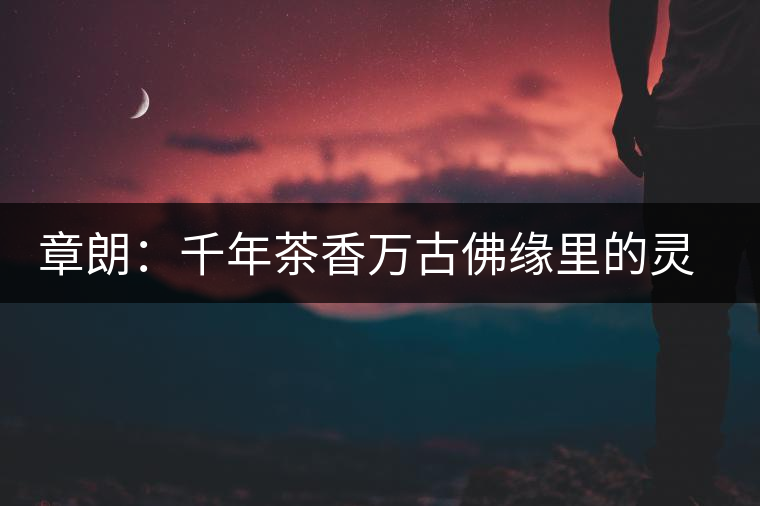 章朗:千年茶香萬(wàn)古佛緣里的靈魂寄放 章朗:千年茶香萬(wàn)古佛緣里的靈魂寄放