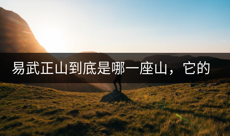 易武正山到底是哪一座山，它的含義你了解嗎？