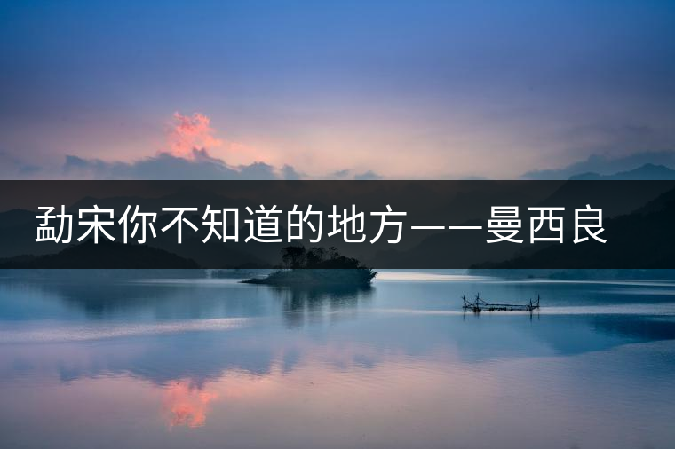 勐宋你不知道的地方——曼西良古樹茶 勐宋你不知道的地方——曼西良古樹茶