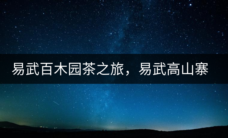 易武百木園茶之旅，易武高山寨古茶山