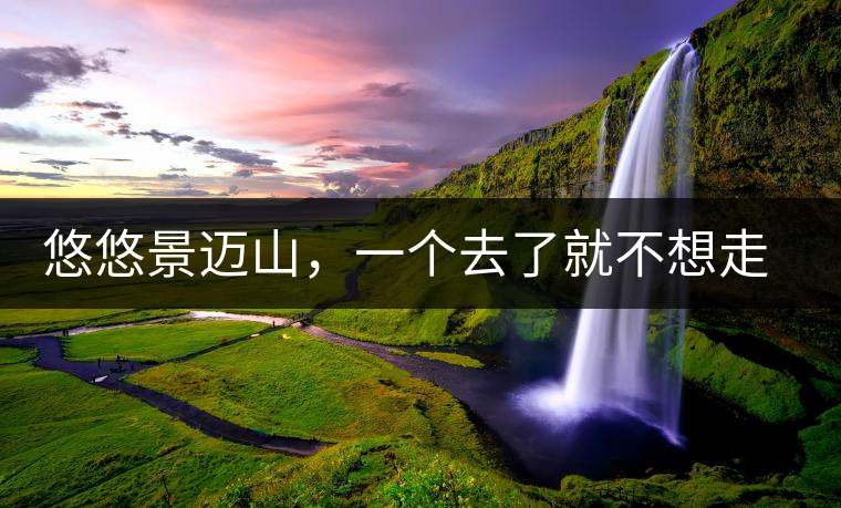 悠悠景邁山，一個去了就不想走的地方